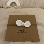 Schleife Lochstickerei "Irma"