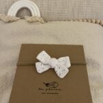 Schleife Lochstickerei "Vera"